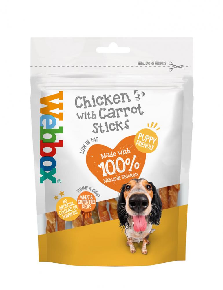 Webbox Chewy Chicken with Carrot Sticks