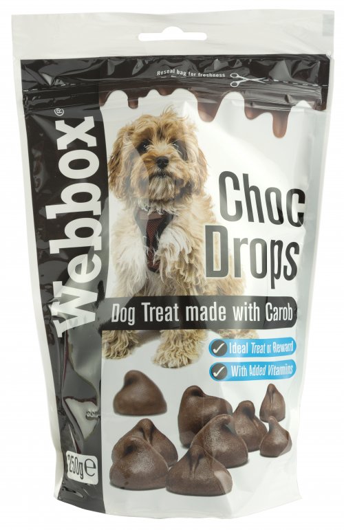 Webbox, Choc Drops, Dog, Treats, Chocolate, Valentines Day